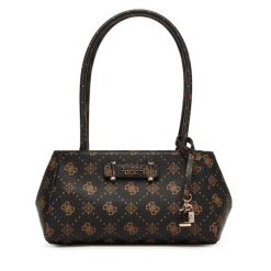 Torebka Guess. Brązowe torebki klasyczne damskie Guess, z aplikacjami, bez dodatków. Za 639.99 zł.