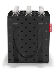 Reisenthel Torba w kolorze czarnym na butelki - 24 x 28 x 24 cm rozmiar: onesize. Czarne torebki klasyczne damskie Reisenthel, bez wzorów, z materiału, bez dodatków. Za 43.99 zł.