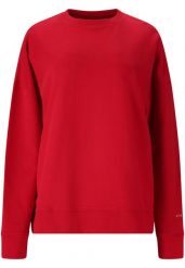 Bluza damska Athlecia Breslin. Czerwone bluzy bez kaptura damskie Athlecia, l, bez wzorów, z bawełny, bez ramiączek, długie, bez kaptura. Za 214.15 zł.