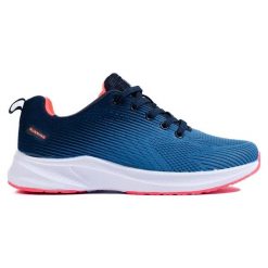 Lekkie buty sportowe DK niebieskie. Niebieskie buty sportowe na co dzień damskie bez wzorów. Za 197.04 zł.