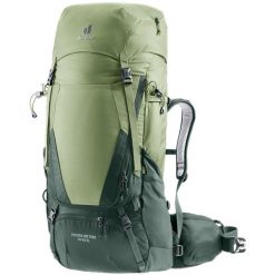 Plecak trekkingowy Deuter Futura Air Trek 45 + 10 SL. Zielone plecaki damskie Deuter, bez wzorów, sportowe. Za 1,194.99 zł.