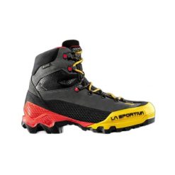 Buty trekkingowe La Sportiva Aequilibrium LT GTX. Czarne buty trekkingowe męskie La Sportiva, na zimę, z nubiku, bez zapięcia, trekkingowe. Za 1,622.49 zł.
