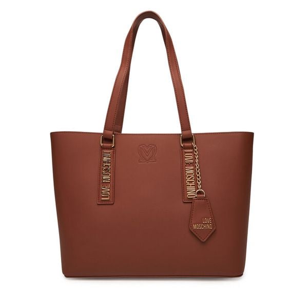 Torebka LOVE MOSCHINO. Brązowe torebki klasyczne damskie Love Moschino, bez wzorów, bez dodatków. Za 849.99 zł.