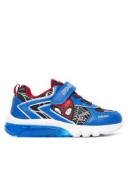 Geox Sneakersy J Ciberdron Boy J66LBK 01454 C0245 S Czarny. Czarne buty sportowe chłopięce Geox, ze skóry, bez zapięcia. Za 319.99 zł.
