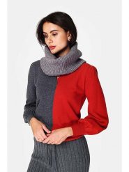 C& Jo Szal-koło w kolorze szarym rozmiar: onesize. Szare szaliki i kominy damskie C& Jo, bez wzorów, z kaszmiru. Za 95.69 zł.