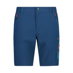 Spodenki męskie turystyczne CMP 33T5497. Niebieskie szorty męskie CMP, bez wzorów, sportowe. Za 276.00 zł.