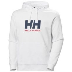 Bluza z kapturem Helly Hansen HH Logo 2.0. Białe bluzy z kapturem męskie Helly Hansen, na lato, s, z bawełny. Za 379.00 zł.