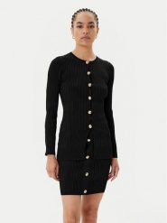 Marciano Guess Kardigan 5YGR33 5881Z Czarny Regular Fit. Czarne kardigany damskie Marciano Guess, xl, z aplikacjami, z wiskozy. Za 589.99 zł.