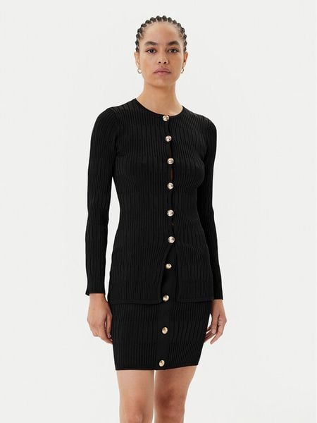 Marciano Guess Kardigan 5YGR33 5881Z Czarny Regular Fit. Czarne kardigany damskie Marciano Guess, m, z aplikacjami, z wiskozy. Za 399.99 zł.