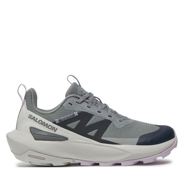 Trekkingi Salomon. Szare obuwie trekkingowe damskie Salomon. Za 459.99 zł.