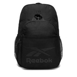 Plecak Reebok. Czarne plecaki damskie Reebok, bez wzorów, sportowe. Za 159.99 zł.