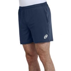 Short Bullpadel Meis 25v. Niebieskie szorty męskie bullpadel, bez wzorów, z jersey. Za 330.99 zł.