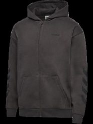 Hummel hmlKEEPER CHEVRON ZIP HOODIE – bluza z kapturem i zamkiem, wzór chevron. Szare bluzy sportowe męskie HUMMEL, l, z bawełny. Za 272.00 zł.