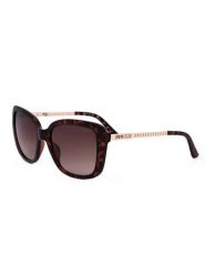 Guess Damskie okulary przeciwsłoneczne w kolorze złoto-brązowym rozmiar: 55. Brązowe okulary przeciwsłoneczne damskie Guess. Za 175.67 zł.