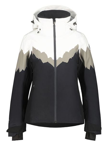 Icepeak Kurtka narciarska "Falkville" w kolorze biało-czarnym rozmiar: 42. Białe kurtki narciarskie i snowboardowe damskie ICEPEAK, s, bez wzorów, bez kaptura, narciarskie. Za 542.60 zł.