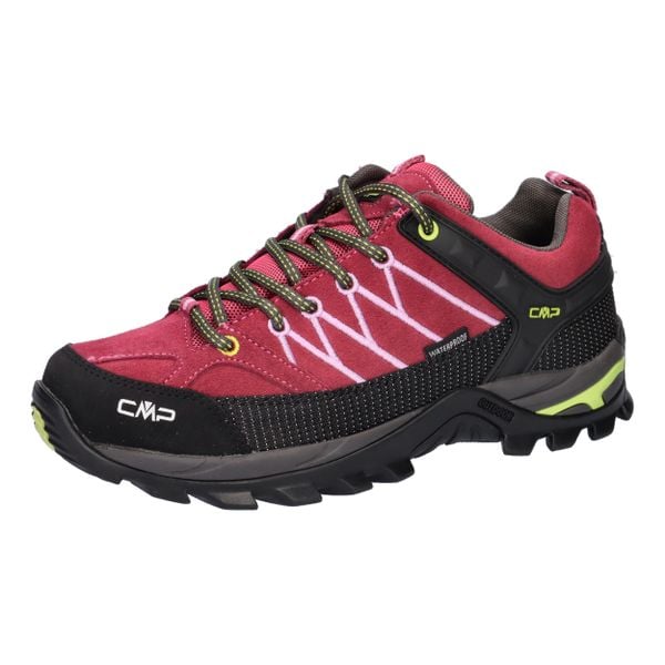 Buty trekkingowe damskie CMP Rigel Low Wp. Czerwone obuwie trekkingowe damskie CMP. Za 358.89 zł.