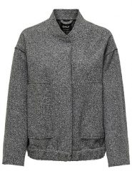 ONLY Kurtka przejściowa "Gaia" w kolorze antracytowym rozmiar: XL. Czarne kurtki damskie Only, xl, bez wzorów, bez kaptura. Za 74.63 zł.