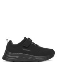 Sprandi Sneakersy V3-4055(CH) Czarny. Czarne buty sportowe chłopięce Sprandi, ze skóry, bez zapięcia. Za 99.99 zł.