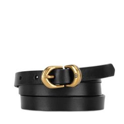 Pasek Damski GINO ROSSI. Czarne paski damskie Gino Rossi, bez wzorów. Za 99.99 zł.