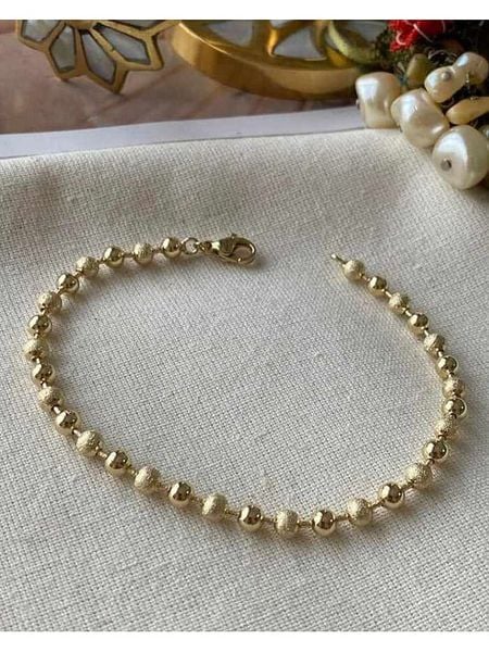 Luseera Pozłacana bransoletka rozmiar: onesize. Żółte bransoletki damskie Luseera, pozłacane. Za 43.99 zł.