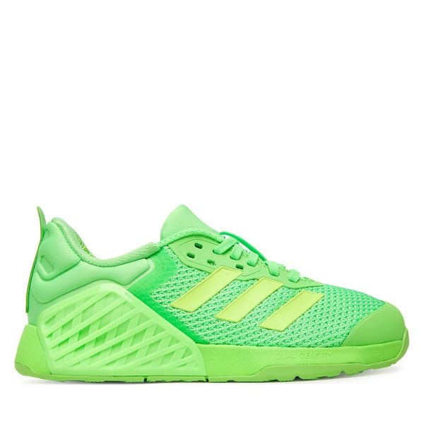 Buty na siłownię adidas. Zielone buty sportowe na co dzień damskie Adidas, na fitness i siłownię. Za 499.99 zł.