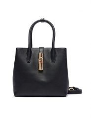 Furla Torebka Goccia S WB01949 ARE000 KH O6000 Czarny. Czarne torebki klasyczne damskie Furla, bez wzorów, ze skóry, bez dodatków. Za 1,389.00 zł.