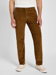 LEE MĘSKIE SPODNIE MATERIAŁOWE LEE REGULAR CHINO BUFFALO 112355777. Spodnie materiałowe męskie Lee, bez wzorów, z materiału. Za 219.99 zł.