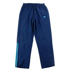 Second life - Spodnie dresowe męskie spodnie do piłki nożnej - Stan dobry. Niebieskie spodnie sportowe męskie Adidas, z dresówki. Za 122.16 zł.