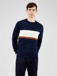 Ben Sherman Bluza w kolorze granatowym rozmiar: XL. Niebieskie bluzy bez kaptura męskie Ben Sherman, xl, z bawełny. Za 149.31 zł.