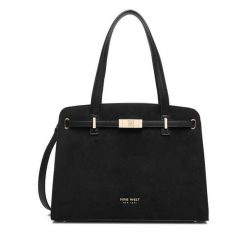 Torebka Nine West. Czarne torebki klasyczne damskie Nine West, bez wzorów, bez dodatków. Za 279.99 zł.