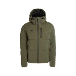 Kurtka męska typu soft shell ACEBEDA; wiatroszczelna, termiczna i wodoodporna. Zielone kurtki męskie IZAS, m, bez wzorów, z nylonu, sportowe. Za 704.30 zł.