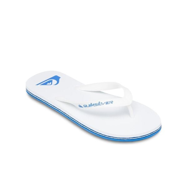 Klapki dla Mężczyzn MOLOKAI CORE. Białe klapki i japonki męskie Quiksilver, z gumy. Za 89.99 zł.