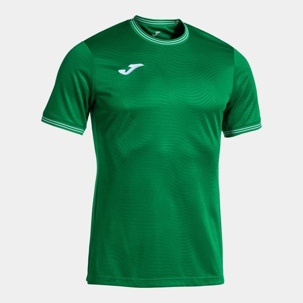 Koszulka Joma Toletum V. Zielone t-shirty sportowe męskie Joma, bez ramiączek, do piłki nożnej. W wyprzedaży za 128.45 zł.
