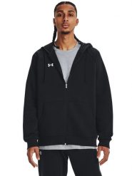 Under Armour Bluza "Rival" w kolorze czarnym rozmiar: XL. Czarne bluzy z kapturem męskie Under Armour, xl. Za 162.49 zł.