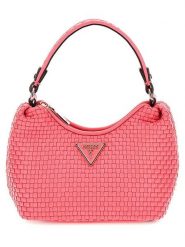 Guess Torebka w kolorze różowym - 34 x 20 x 12 cm rozmiar: onesize. Różowe torebki klasyczne damskie Guess, z aplikacjami, z materiału, bez dodatków. Za 382.13 zł.