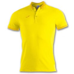 Koszulka polo do tenisa męska Joma Bali II. Żółte koszulki polo męskie Joma, m, bez wzorów, z bawełny, bez ramiączek. W wyprzedaży za 131.25 zł.