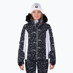 Kurtka narciarska Rossignol damska W Staci PR Puffy JKT czarna. Czarne kurtki damskie Rossignol, l, bez wzorów, bez kaptura, narciarskie. Za 1,099.00 zł.