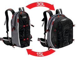 Regulowany plecak TSL Dragonfly 15-30 L. Szare plecaki męskie TSL, bez wzorów, z materiału. Za 594.00 zł.
