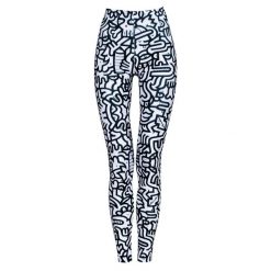 Legginsy sportowe damskie DEEP TRIP Dudle. Czarne legginsy damskie DEEP TRIP, m, bez wzorów. Za 179.00 zł.