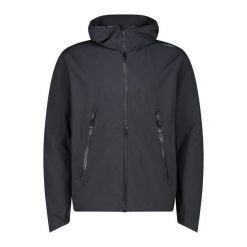 Kurtka nieprzemakalna z stałym kapturem CMP. Brązowe kurtki męskie CMP, bez wzorów, sportowe. Za 403.05 zł.