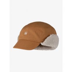 Czapka zimowa unisex Buff Fall Line Cap. Brązowe czapki męskie Buff, na zimę, bez wzorów, sportowe. Za 146.99 zł.