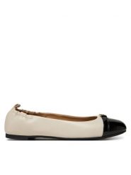 MICHAEL Michael Kors Baleriny Mandy Flex Ballet 40S5MAFP2L Écru. Baleriny damskie MICHAEL Michael Kors, bez wzorów, ze skóry, bez obcasa. Za 339.99 zł.