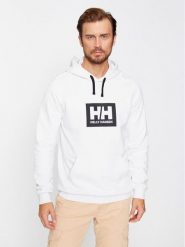 Helly Hansen Bluza Hh Box 53289 Biały Regular Fit. Białe bluzy bez kaptura męskie Helly Hansen, l, z bawełny. Za 399.99 zł.