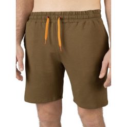 Spodenki dresowe męskie Viking Bamboo Hazen Man. Zielone szorty męskie VIKING, z dresówki, bez kołnierzyka. Za 107.94 zł.