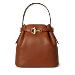 Torebka LAUREN RALPH LAUREN. Brązowe torebki klasyczne damskie Lauren Ralph Lauren, bez wzorów, bez dodatków. Za 1,799.00 zł.