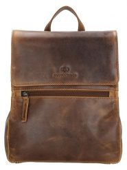 Micmacbags Skórzany plecak "Next Navajo" w kolorze brązowym - 23 x 26 x 9 cm rozmiar: onesize. Brązowe plecaki damskie micmacbags, bez wzorów, z materiału. Za 275.45 zł.