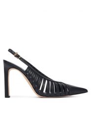 MICHAEL Michael Kors Szpilki Adriana 40T6ADHP1L Czarny. Czarne szpilki MICHAEL Michael Kors, bez wzorów, ze skóry, bez obcasa. Za 674.99 zł.