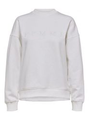 SELECTED FEMME Bluza "Joelle" w kolorze białym rozmiar: XL. Białe bluzy bez kaptura damskie Selected Femme, xl, z bawełny. Za 83.42 zł.