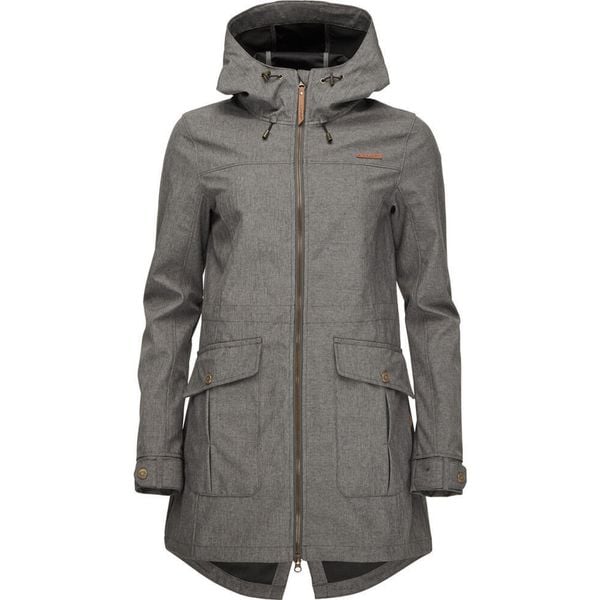 Płaszcz Softshell Damski LOAP Lavila XS. Szare kurtki softshell damskie LOLË, xs, bez wzorów, z softshellu, bez kaptura. Za 323.99 zł.