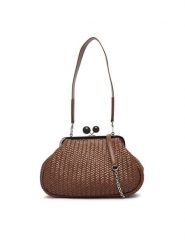 Weekend Max Mara Torebka Kaere 2625516074 Brązowy. Brązowe torebki klasyczne damskie Weekend Max Mara, bez wzorów, ze skóry, bez dodatków. Za 2,239.00 zł.